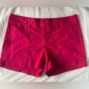 a.n.a Women's Vibrant Pink Cargo Shorts